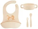 Набір для першого прикорму Babymoov Baby First Meal Set 1320945 Бежевий (3661276192492) - зображення 1