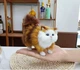 Реалистичная мягкая игрушка котик 12см плюшевый кот как живой игрушечный котик фигурка кота декоративная интерьерная модель котёнок подарок ребенку реалистичные игрушки животные декор кот Рыжий (Vl 170) - изображение 3