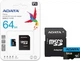 Карта памяти ADATA 64GB microSD 10 UHS-I A1 Premier (AUSDX64GUICL10A1-RA1) - изображение 5