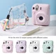 Чохол для фотокамери FujiFilm INSTAX mini 12 прозорий протиударний захисний (2600071) - зображення 13
