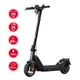 Міський електросамокат NIU KQi3 Pro Smart Black 9.5″ мотор 350 Вт, пікова потужність 700 Вт, акумулятор 10.4 А·год, запас ходу до 50 км - зображення 2