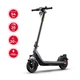 Електросамокат NIU KQi 200P Smart Gray 10″, мотор 350 Вт, пікова потужність 700 Вт, акумулятор 7.8 А·год, запас ходу до 54 км - изображение 2