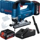 Аккумуляторный лобзик Bosch GST 185-LI Professional с 2 акб 4 Ah и с/п, в кейсе - изображение 1