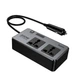 Разветвитель Hoco Z66 для автомобильного прикуривателя 2 порта PD 66W Black (6942007675673) - изображение 4