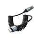 Кабель Hoco X121 USB C to USB C PD 3A 1.5 m Black (6942007663779) - изображение 1