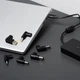 Зарядное устройство Forcell F-Energy USB C + 6 насадок 65W Black (5903396376627) - изображение 5