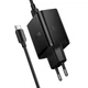 Сетевое зарядное устройство Hoco N75 2x USB-C + USB-A QC3.0 PD 65W + кабель USB-C Black (6942007673846) - изображение 4