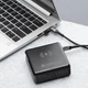 Многофункциональное зарядное устройство Forcell F-Energy 6в1 USB A + USB C PD 45W + power bank 15000 mAh + беспроводная зарядка 15W Black (59033963753 - изображение 3