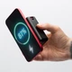 Многофункциональное зарядное устройство Forcell F-Energy 6в1 USB A + USB C PD 45W + power bank 15000 mAh + беспроводная зарядка 15W Black (59033963753 - изображение 5