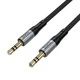 Кабель AUX Hoco UPA33 Jack 3.5 mm 1.5 м Black (6942007663793) - изображение 4