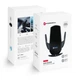 Автотримач Forcell F-Grip HS1 Qi 15W Black (5903396092176) - зображення 1