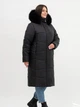 Зимняя женская куртка большого размера UF-fashion LAR 10-песец 68 черный - изображение 2