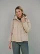 Куртка демисезонная женская с капюшоном UF-Fashion Теффи-KL бежевый XL - изображение 2