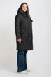 Куртка жіноча демісезонна великого розміру UF-Fashion LAR 205 54 чорний - зображення 2