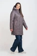 Куртка жіноча демісезонна великого розміру UF-Fashion LAR -209 56 сірий - зображення 2