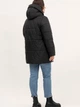 Женская зимняя куртка большого размера UF-fashion LAR 11-1 62 черный - изображение 3