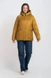 Женская куртка демисезонная большого размера UF-Fashion LAR -203 62 желтый - изображение 3