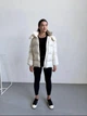 Зимний пуховик женский UF-fashion Tessa-ek 46-48 молочный - изображение 1