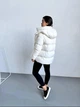 Зимний пуховик женский UF-fashion Tessa-ek 46-48 молочный - изображение 5