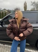 Пуховик женский зимний Tian Stacy-TN Грация 46-48 шоколадный - изображение 2