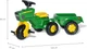 Traktor na pedały Rolly Toys Rolly-Kid John Deere 3-Kołowy z Przyczepą 052769 Zielony (4006485052769) - obraz 5
