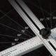 Т-линейка длинная 650, шаблон, направляющая, кондуктор для разметки и сверления отверстий, линейка позиционер - изображение 3