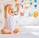Музыкальный мобиль для новорожденных Sweet dreams карусель с игрушками подвесками и проекцией на детскую кроватку + пульт дистанционного управления, розовый (144072945) - изображение 3