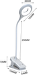 Lampa stołowa Wozinsky WLBK-01 LED White (5907769384042) - obraz 2