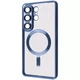 Чохол WAVE Metal Color Case with Magnetic Ring Samsung Galaxy S26 Ultra з захистом камери і магнітом для зарядки Midnight Blue - зображення 1