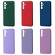 Чохол силіконовий з мікрофіброю WAVE Colorful Case (TPU) сумісність з усіма видами захисного скла Samsung Galaxy S25 FE Light Purple - зображення 3