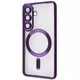 Чохол WAVE Metal Color Case with Magnetic Ring Samsung Galaxy S26 з захистом камери і магнітом для зарядки Deep Purple - зображення 1