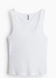 Майка H&M 17961 Білий S (1214) - зображення 1