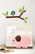 Organizer na pieluchy 3 Sprouts 1170508 Różowy Słoń (0812895000344) - obraz 6