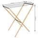 Сушилка для белья напольная Casa Si Bamboo Dryer S Braun (CS92303W06) - изображение 2