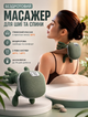 Беспроводной электрический портативный массажер для шеи и плеч с подогревом и 3 режимами - изображение 1