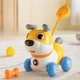 Игрушка каталка Huanger Щенок арт 9495 Желтый - изображение 10