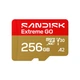 Карта пам'яті microSDXC SanDisk Extreme GO 256 ГБ Class 10 UHS-I U3 V30 A2 до 240 МБ/с - зображення 1
