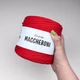 Пряжа трикотажна YARNART Maccheroni плоска для макраме червона (79600773) - изображение 1