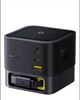 Мережевий зарядний пристрій Baseus Super GaN Desktop Charger 100W 3×USB-C USB-A вбудований кабель Type-C Black - изображение 2