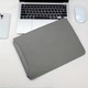 Чехол MacBook 14.2"/13.6"/13.3"/13" Leather Bag White Stitch grey - изображение 1