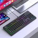 Клавіатура дротова Wozinsky WKG-1044 USB Black (5907769387951) - зображення 10