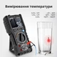 Мультиметр цифровий з великою швидкістю вимірювання True RMS, VFC, NCV, LIVE MESTEK DM100C на чипі DTM0660L black - зображення 6