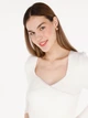 Пуловер женский Colin's CL1070281OFW M Off White (8684112335353) - изображение 4