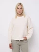 Свитшот оверсайз женский Colin's CL1075475ECR S Ecru (8684112821429) - изображение 1