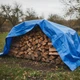 Тент Agreen 4х8м 45г/м² з люверсами тарпаулін синій 10705045 - изображение 4