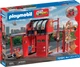 Klocki Playmobil City Action: Duża remiza strażacka 201 element 72191 (4008789721914) - obraz 1