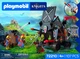 Klocki Playmobil Knights: Wieża szturmowa rycerzy herbu Smok 107 elementów 72210 (4008789722102) - obraz 2