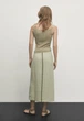 Льняна спідниця Massimo Dutti 5228805506 M - изображение 4