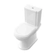 Унітаз компакт підлоговий Villeroy&Boch Hommage 370x725 мм білий (666210R2) - изображение 4