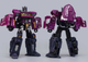 Коллекционная фигурка-трансформер JD-01S Shattered Glass Optimus Prime, 12 см (Пурпурный) - изображение 1